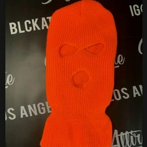 COPY - Orange ski mask